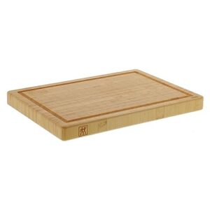 SportFr Planche à Découper, Medium : 36 x 25,5 x 3 cm, Bambou, Marron